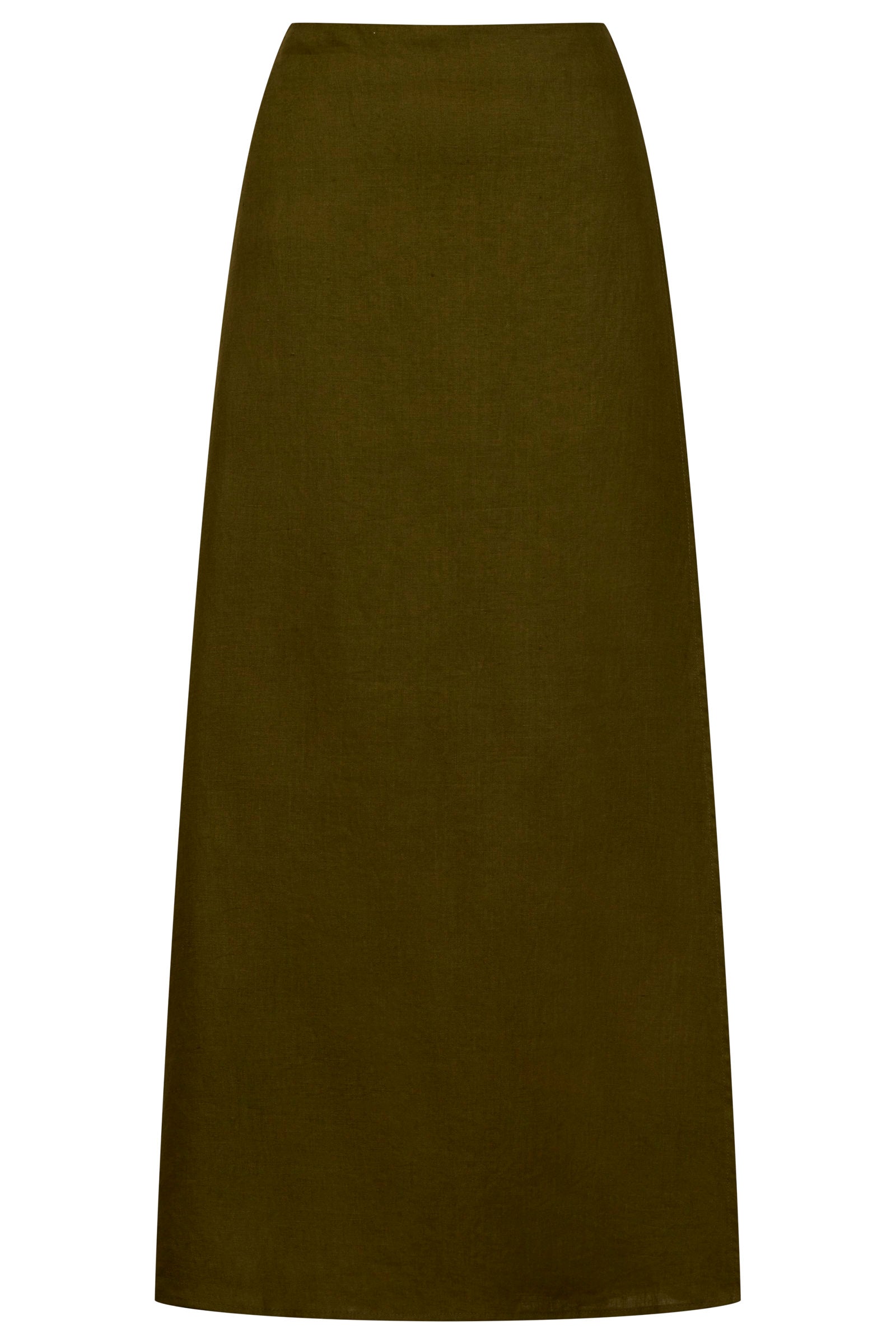Anita Wrap Skirt - Olive