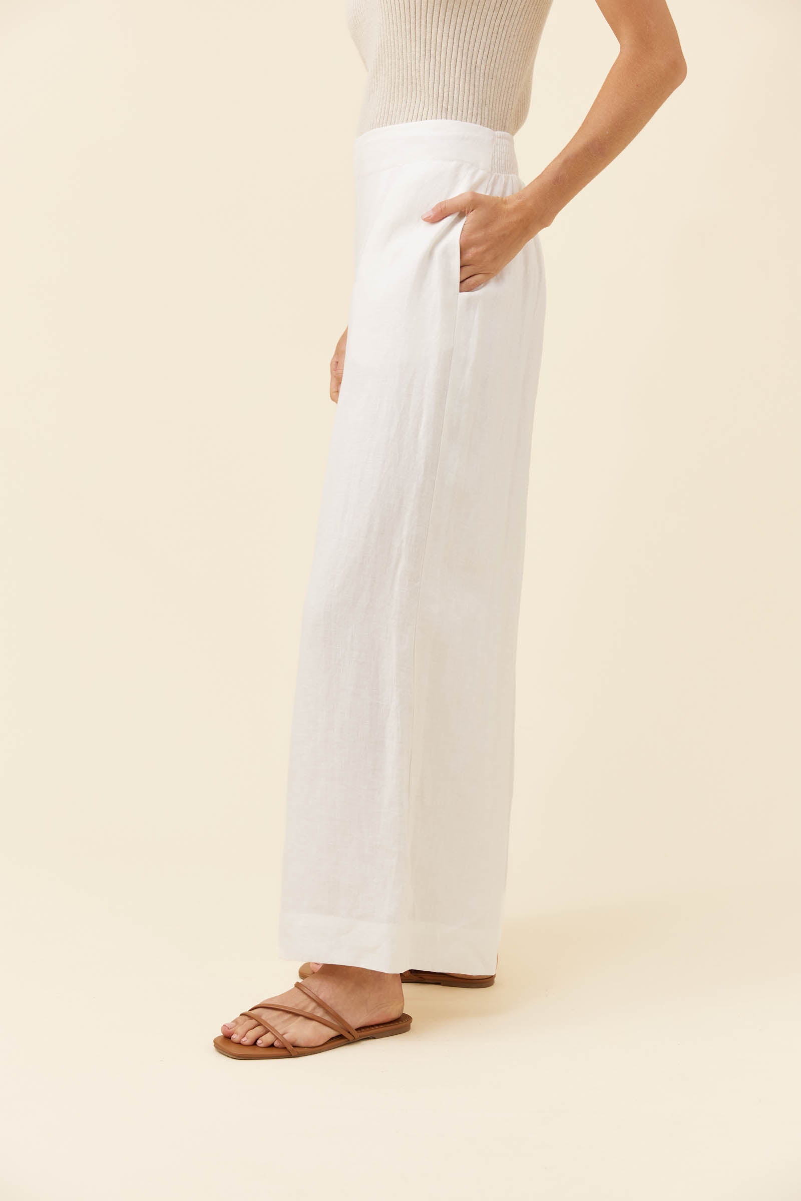 Anita Pant - White