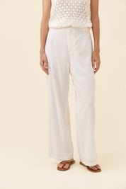 Frances Pant - White