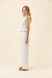 Frances Pant - White