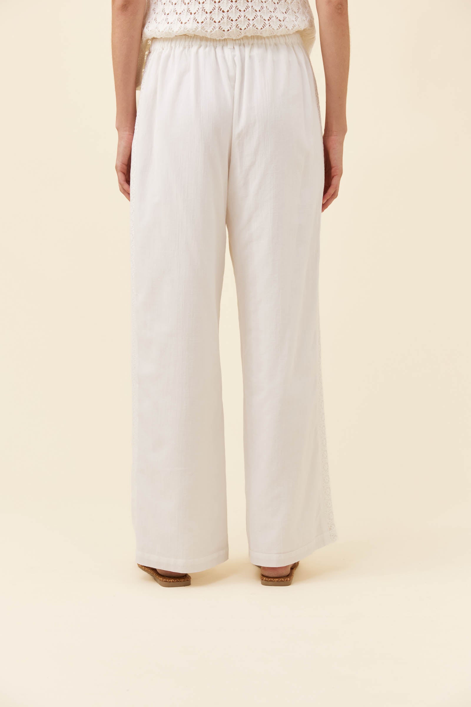 Frances Pant - White
