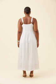 Anita Tank Maxi Dress - White