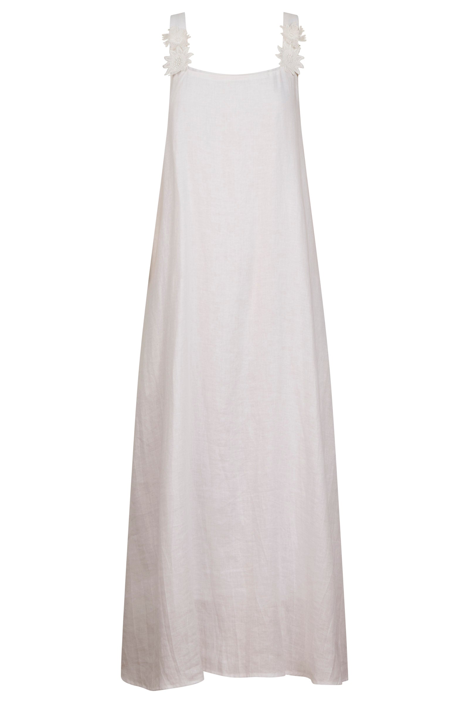 Anita Tank Maxi Dress - White