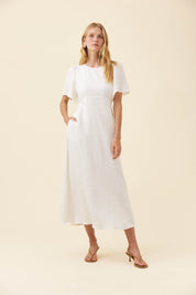 Anita Maxi Dress - White