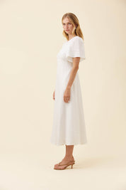 Anita Maxi Dress - White