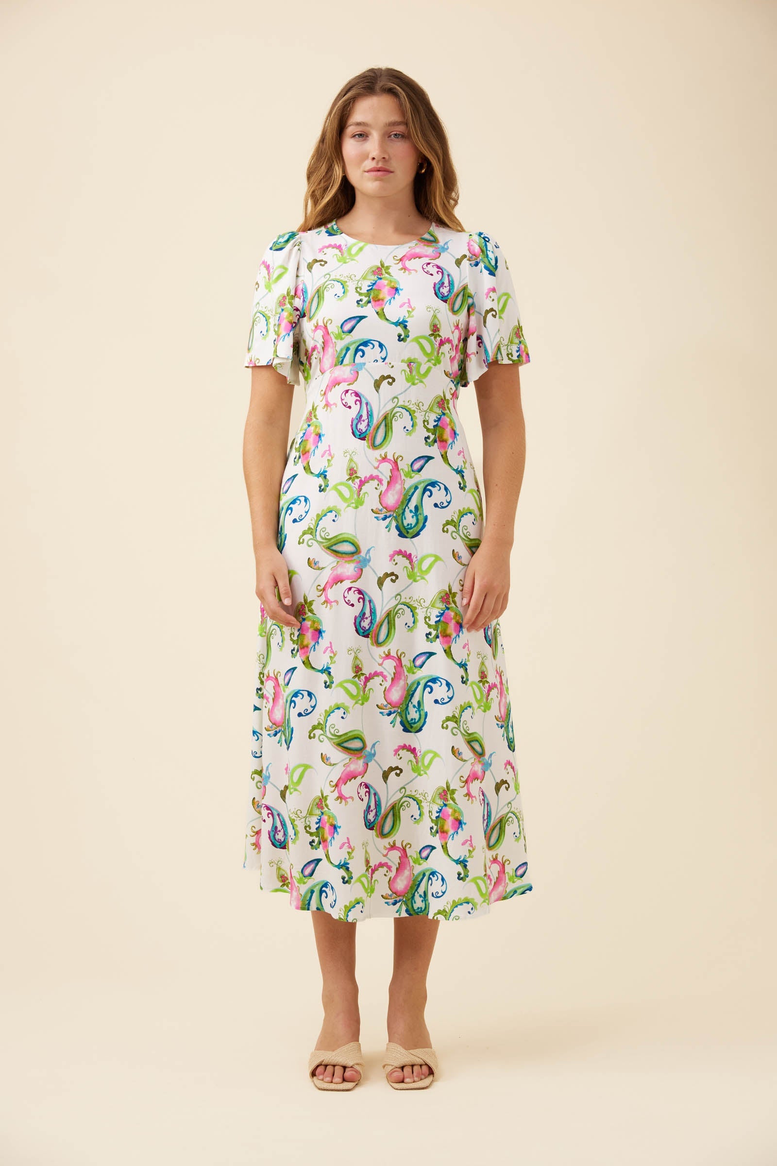 Anita Maxi Dress - Paisley