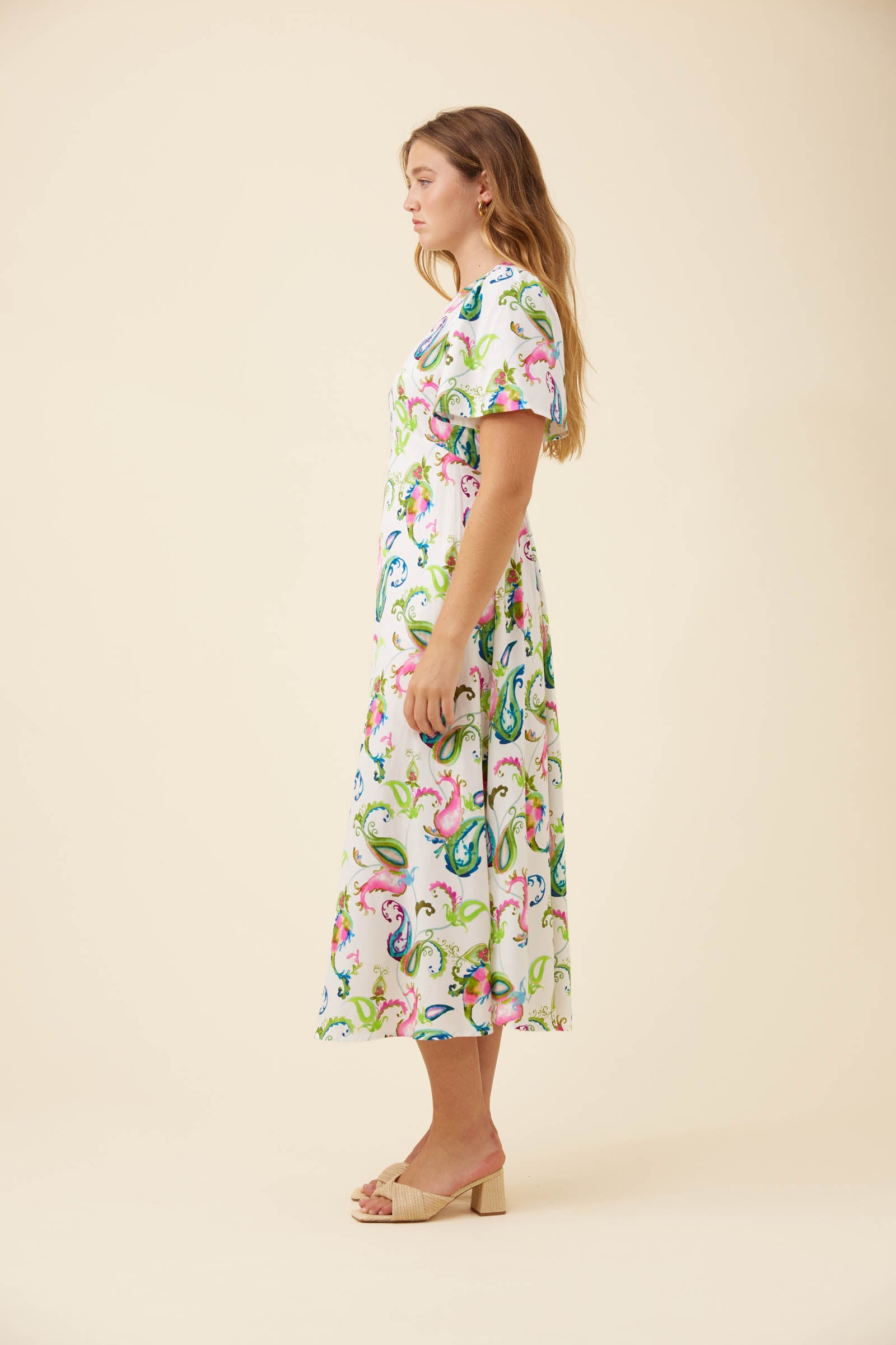 Anita Maxi Dress - Paisley