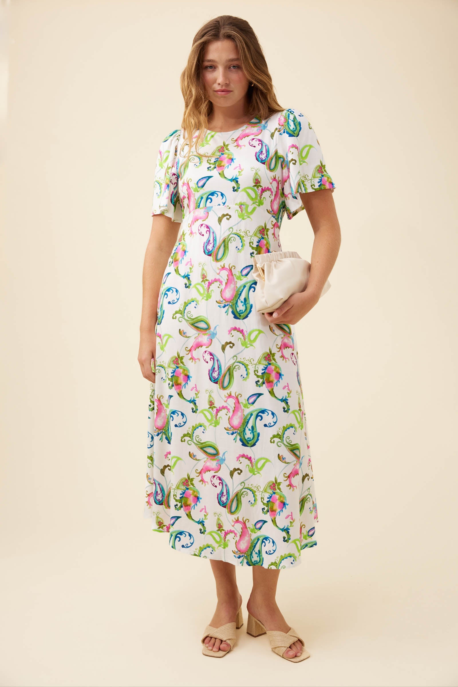 Anita Maxi Dress - Paisley