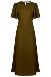 Anita Maxi Dress - Olive