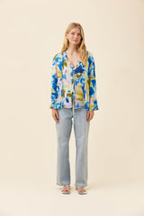 Frida Tie Top - Watercolour