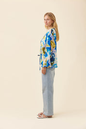 Frida Tie Top - Watercolour