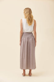 Lyndell Maxi Skirt - Taupe