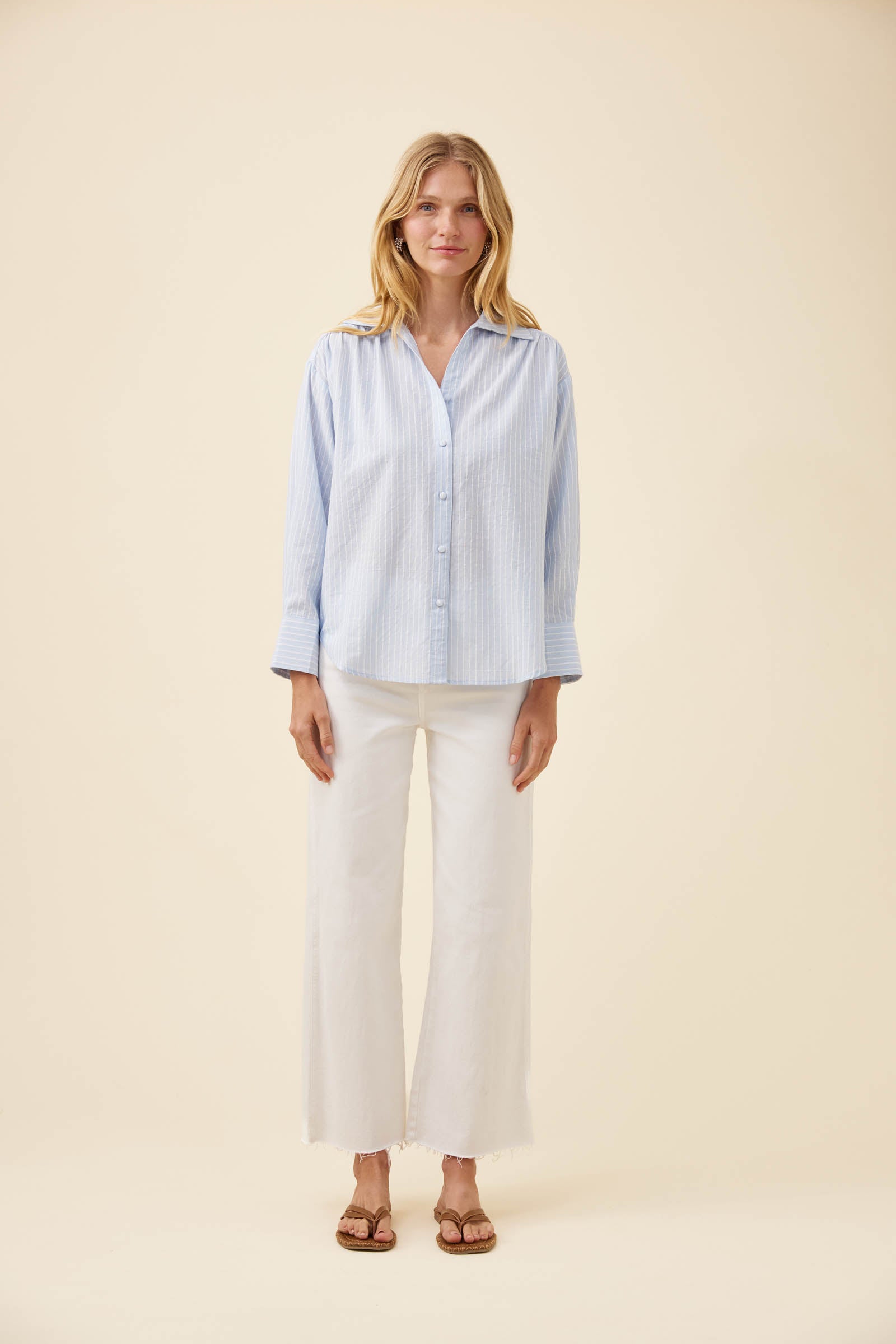 Lyndell Shirt - Light Blue