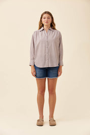 Lyndell Shirt - Taupe