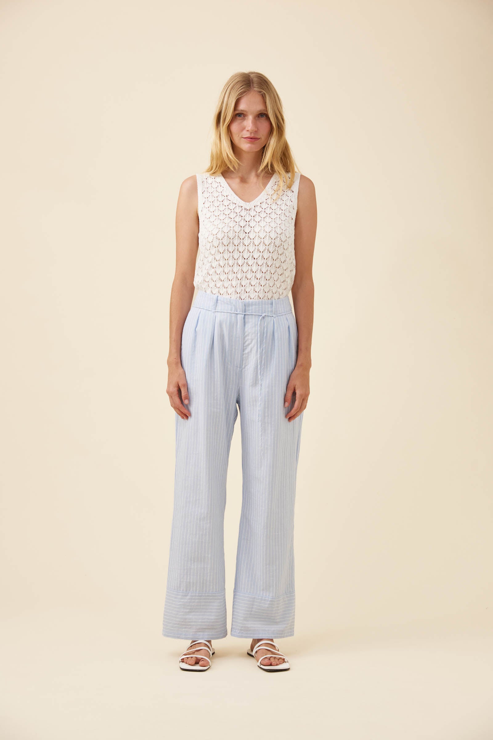 Lyndell Pant - Light Blue