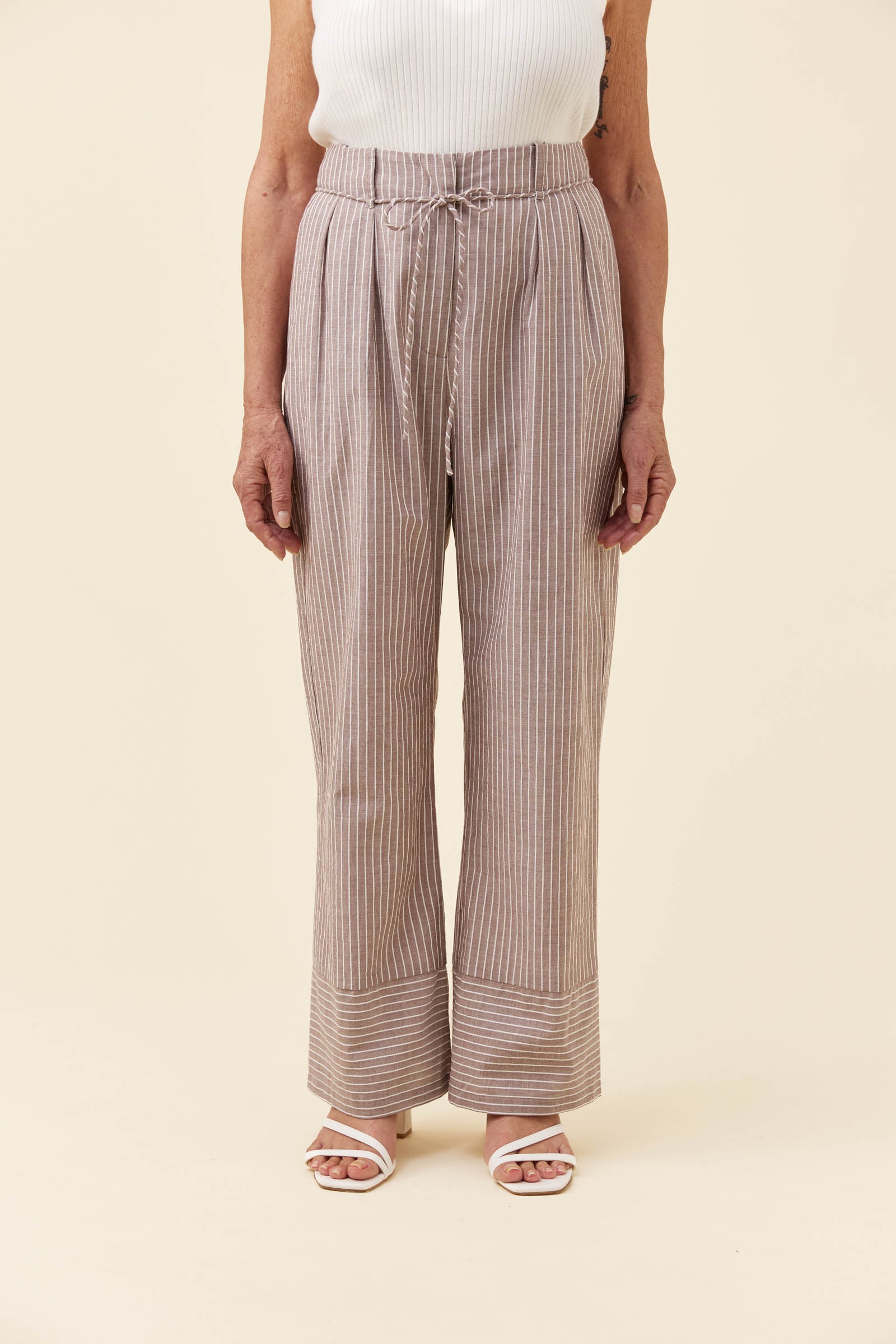 Lyndell Pant - Taupe