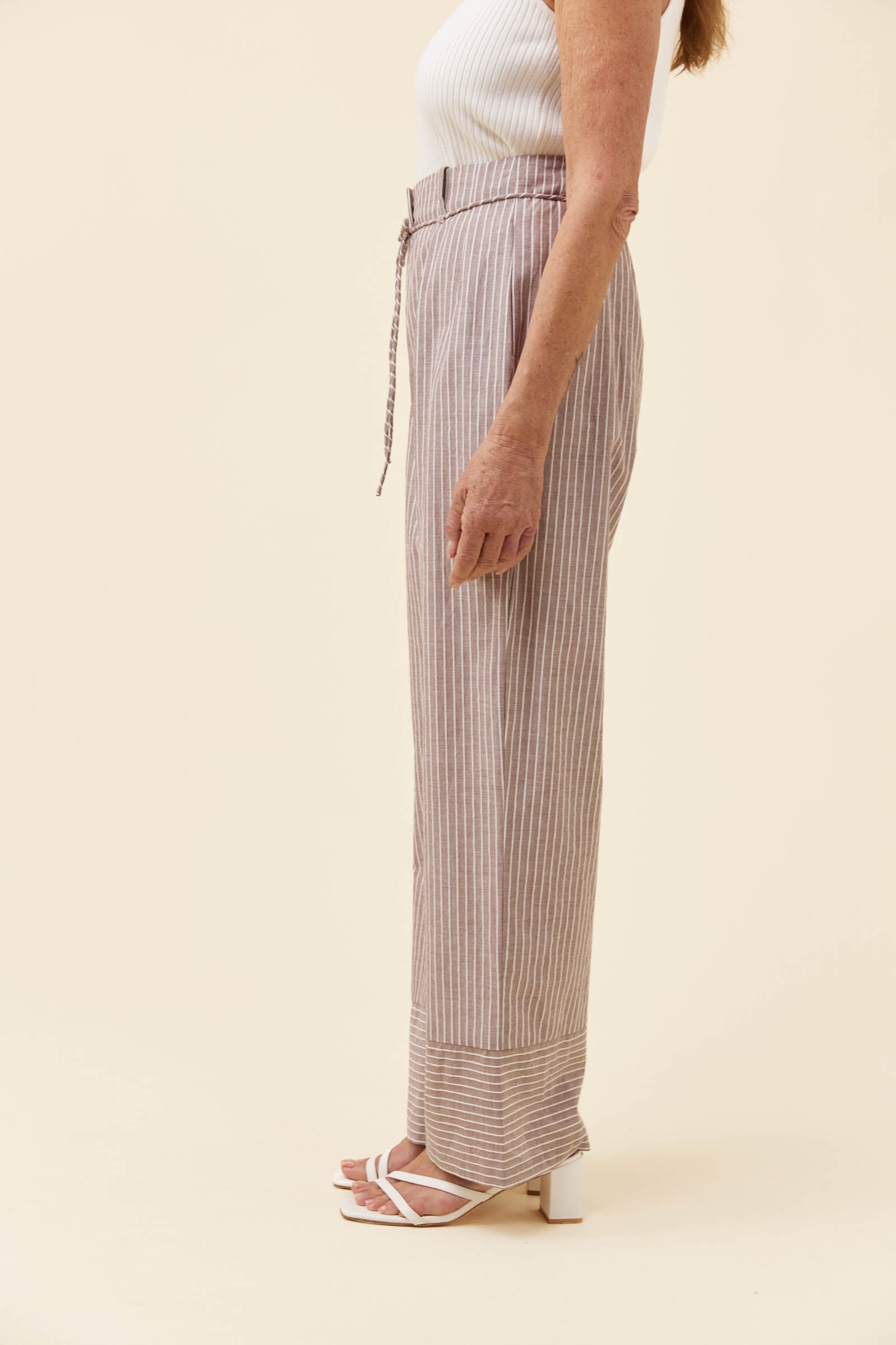 Lyndell Pant - Taupe