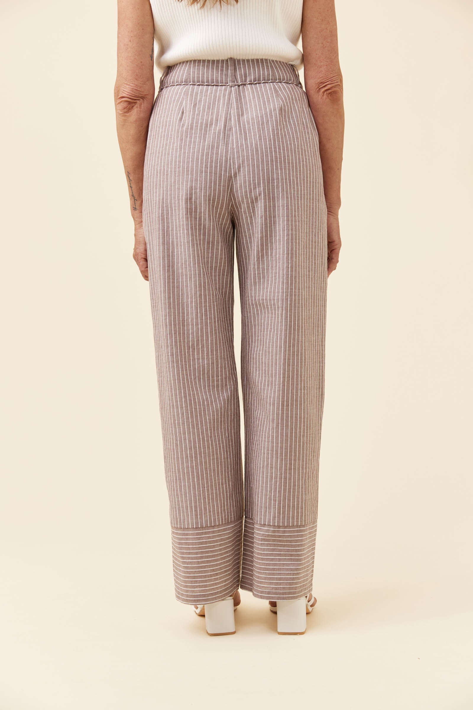 Lyndell Pant - Taupe