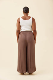 Frida Wrap Pant - Taupe