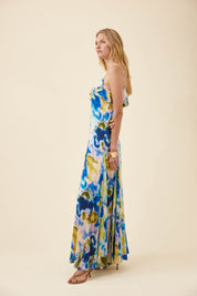 Frida Tank Maxi Dress - Watercolour