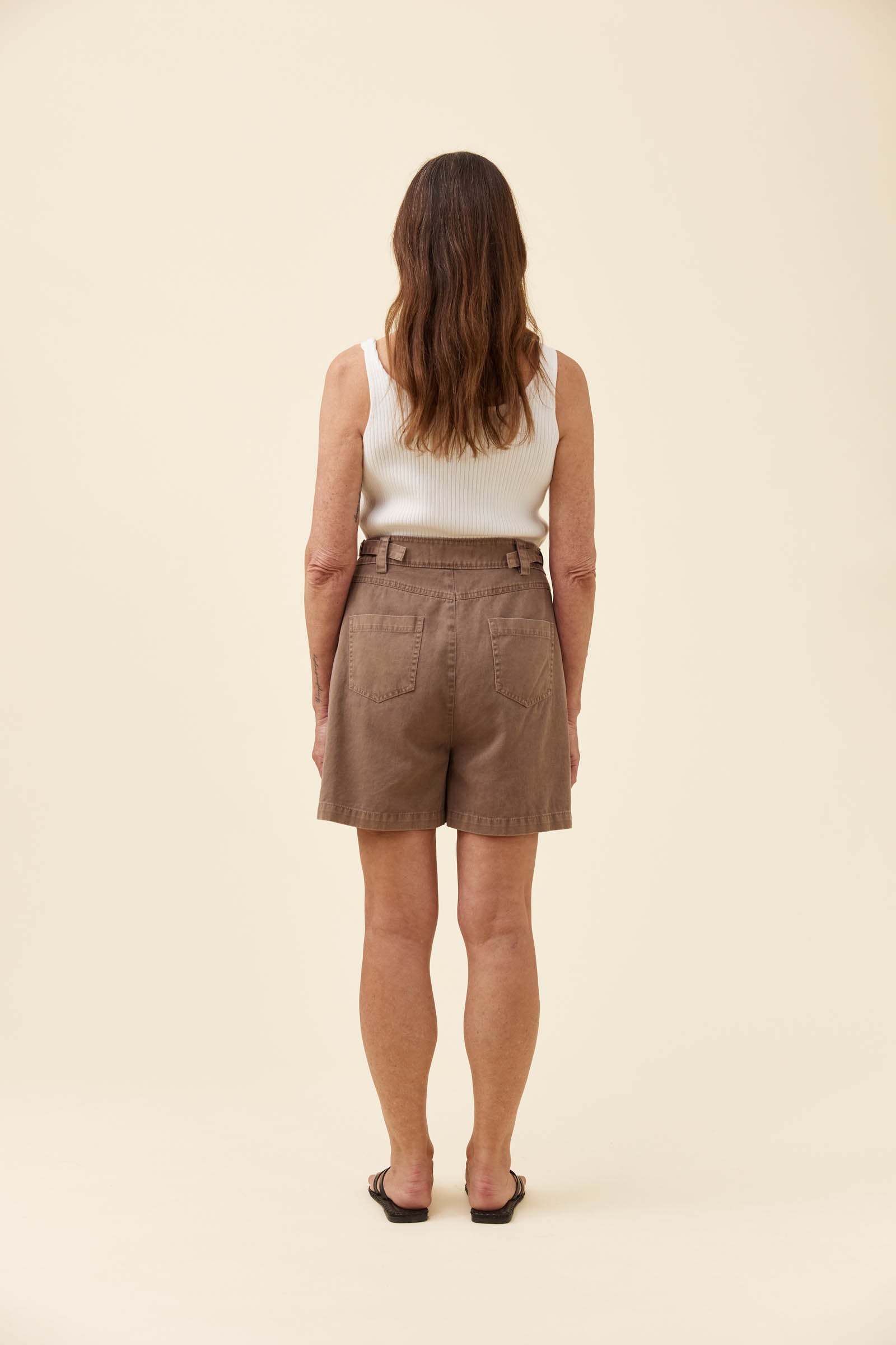 Preston Short - Taupe