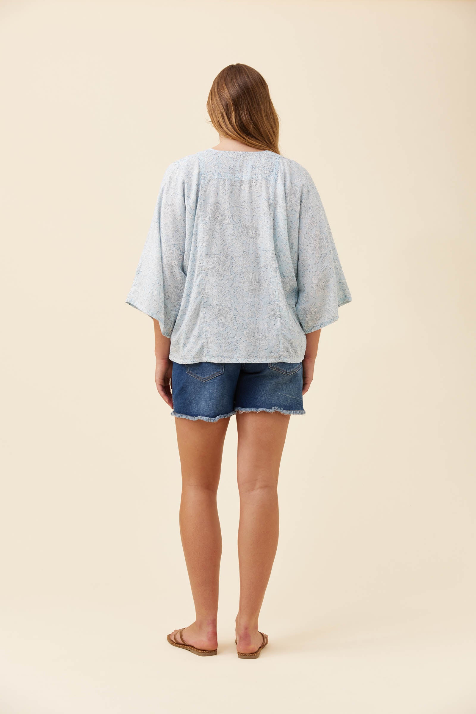 Wilma Blouse - Light Blue