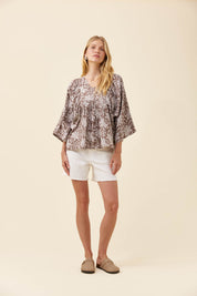 Wilma Blouse - Taupe