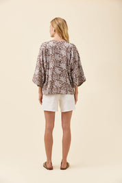 Wilma Blouse - Taupe