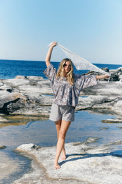 Wilma Blouse - Taupe