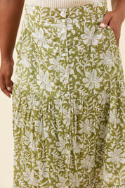 Wilma Skirt - Olive