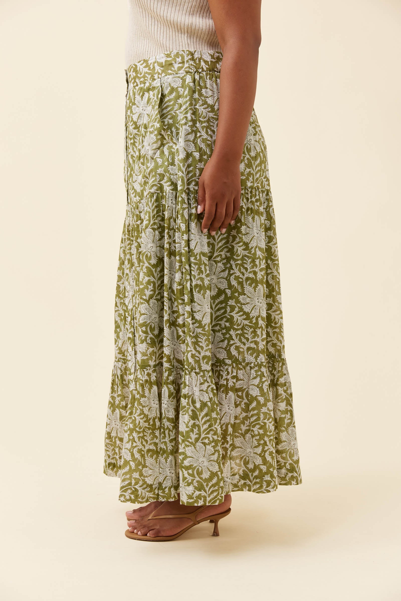 Wilma Skirt - Olive