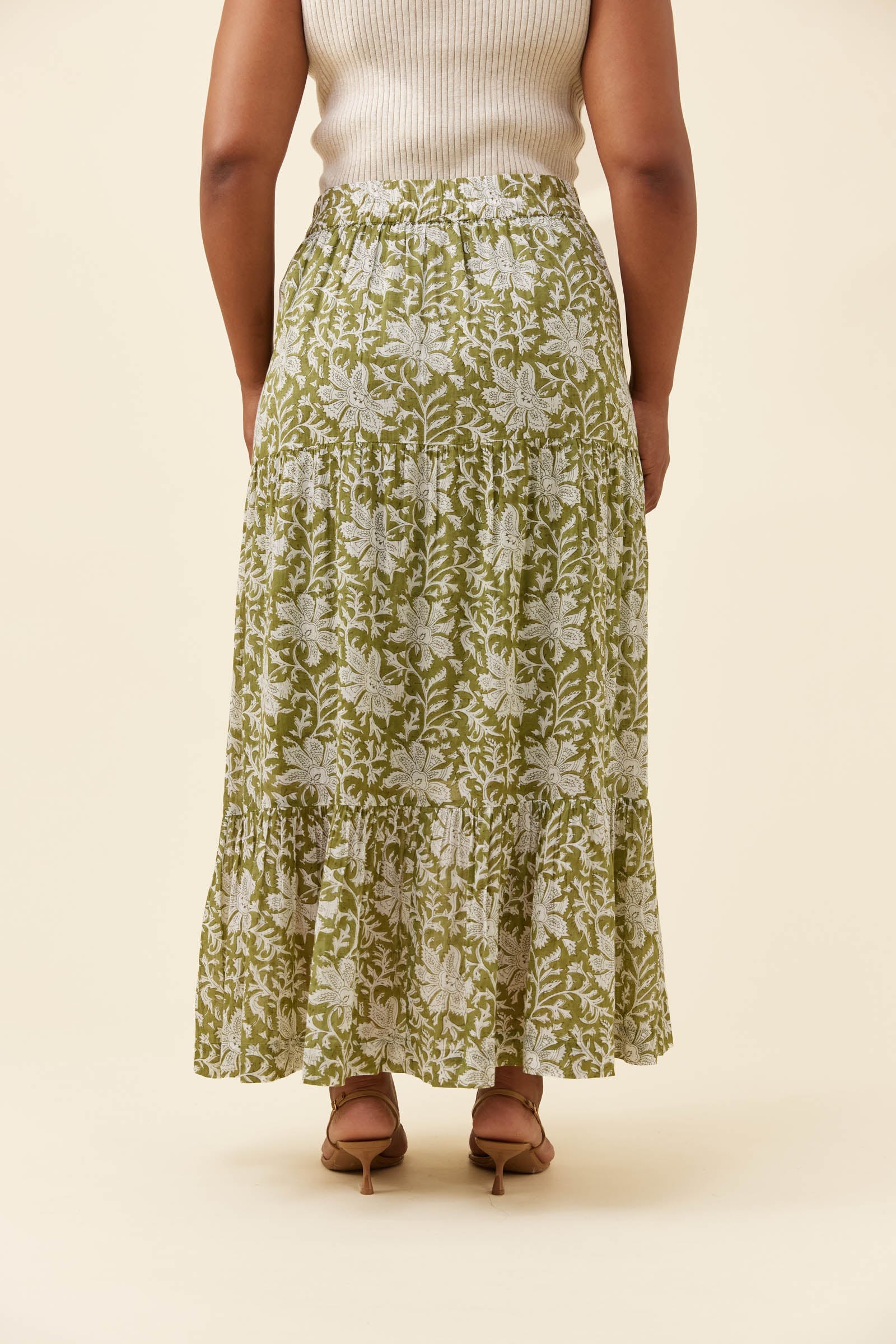 Wilma Skirt - Olive