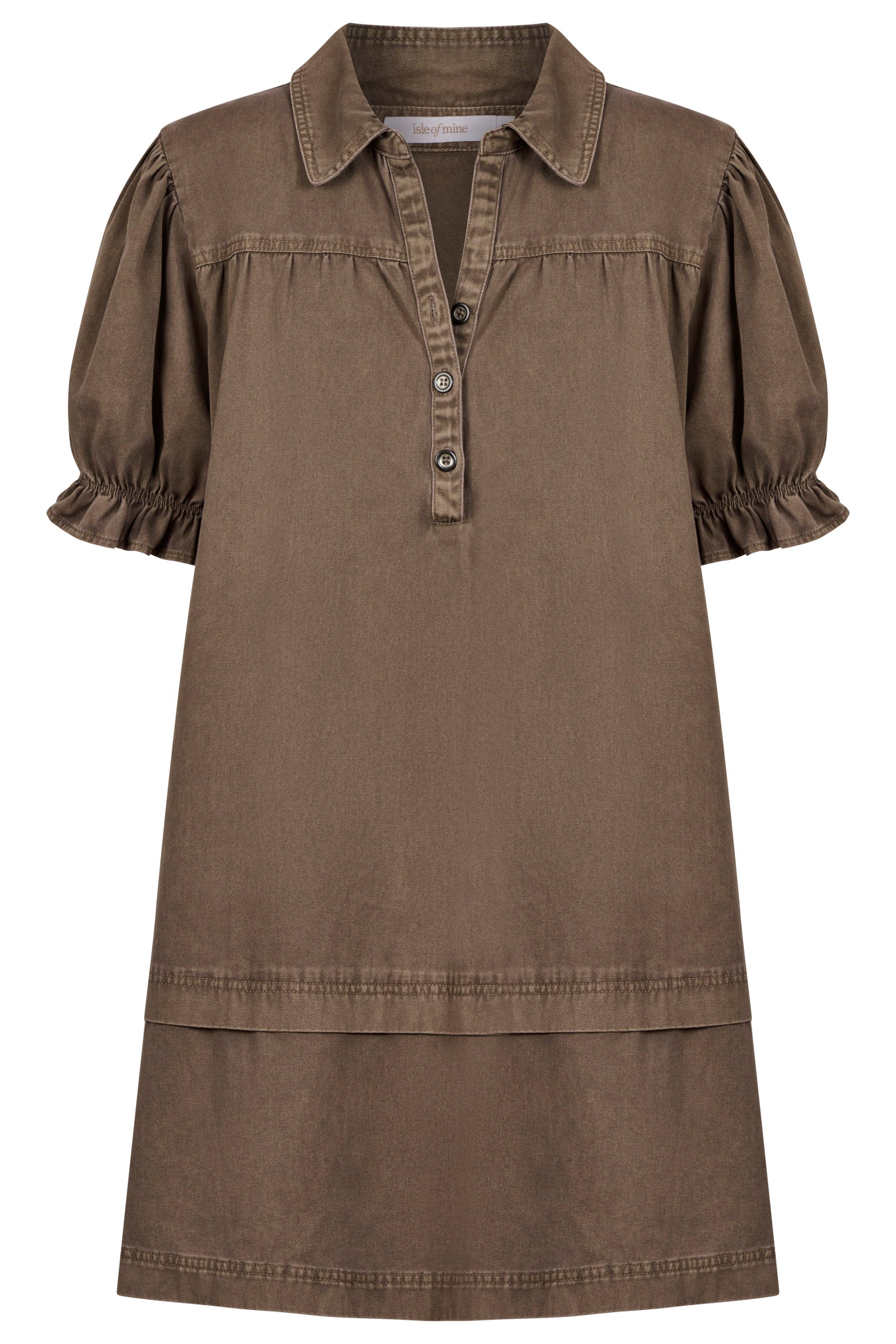 Preston Shirt Dress - Taupe