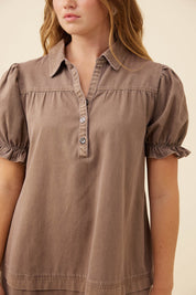 Preston Shirt Dress - Taupe