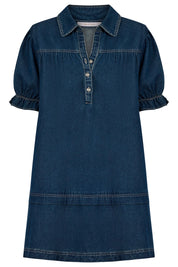 Preston Shirt Dress - Deep Blue