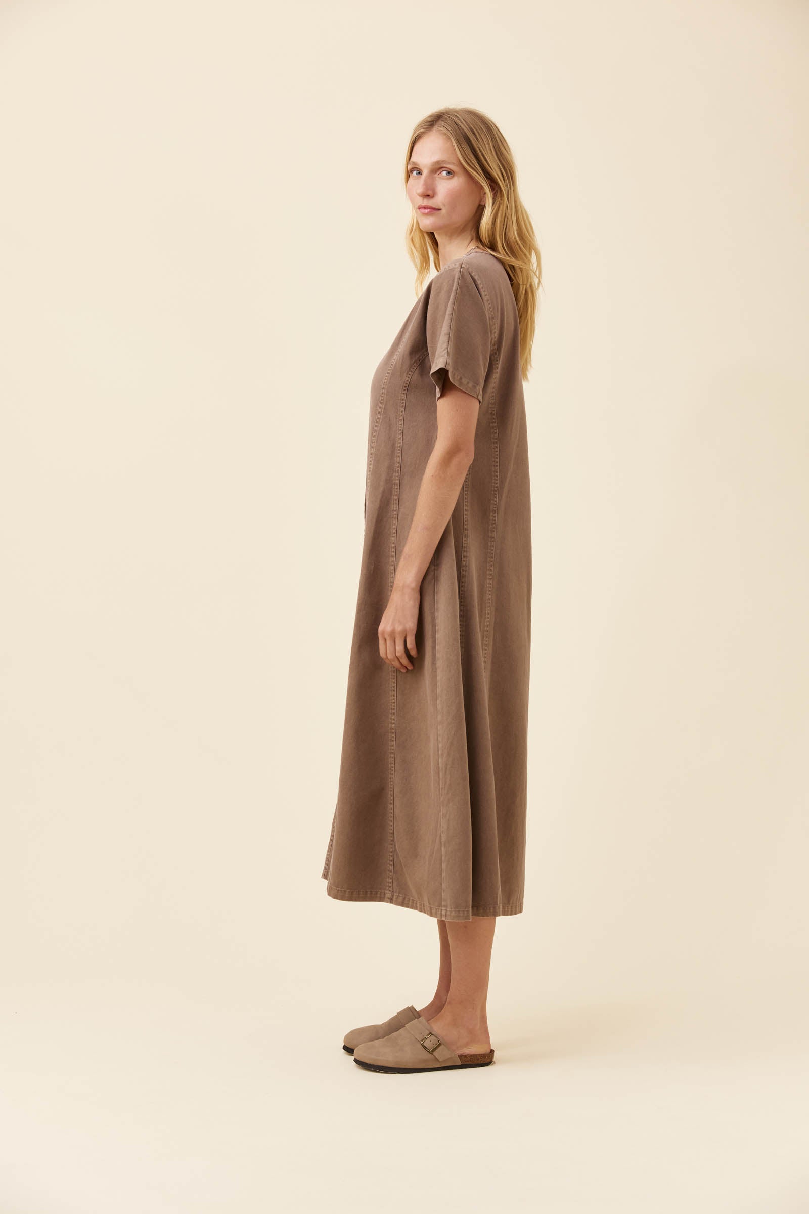 Preston Maxi Dress - Taupe