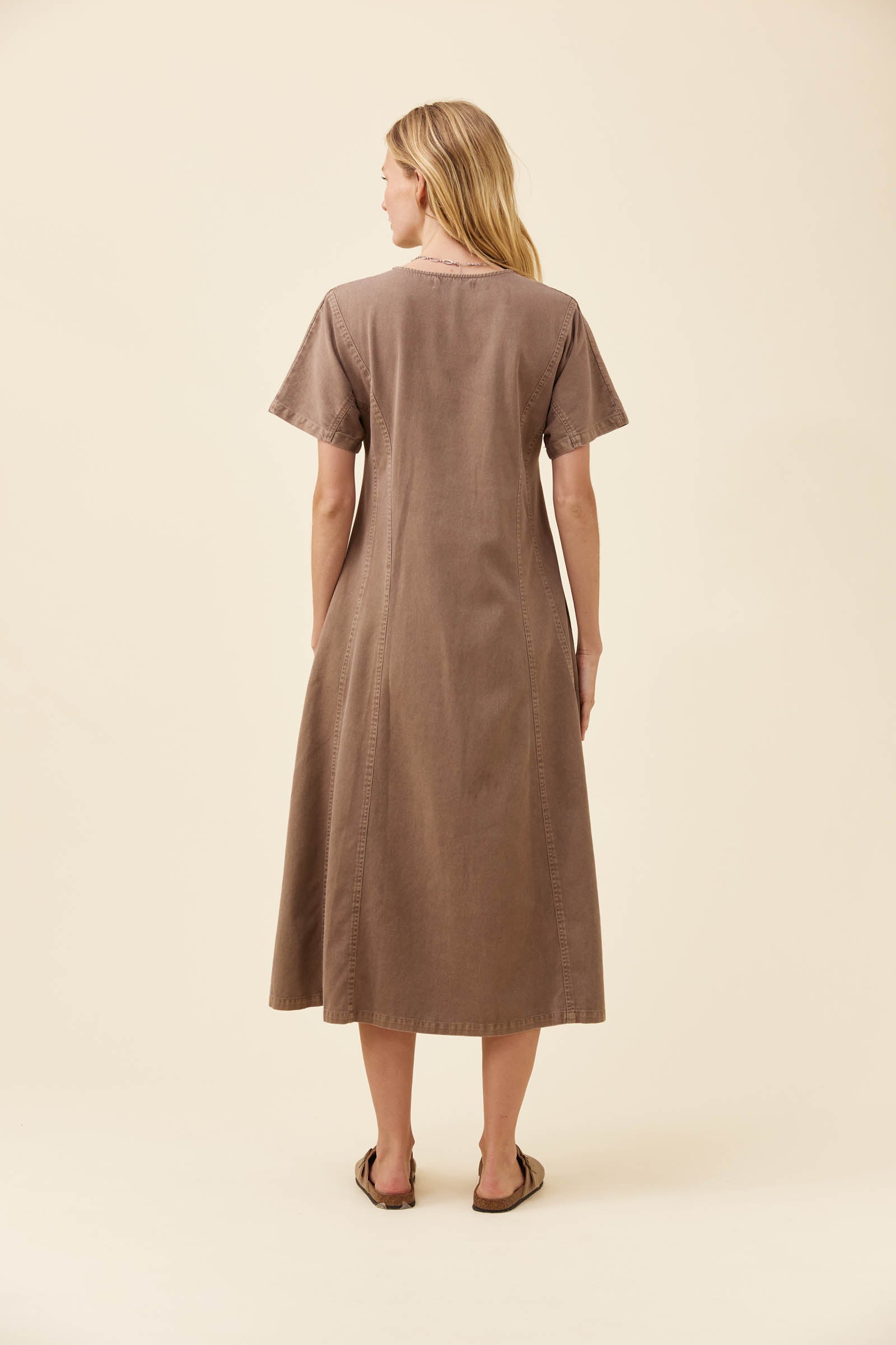 Preston Maxi Dress - Taupe