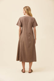 Preston Maxi Dress - Taupe