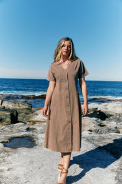 Preston Maxi Dress - Taupe