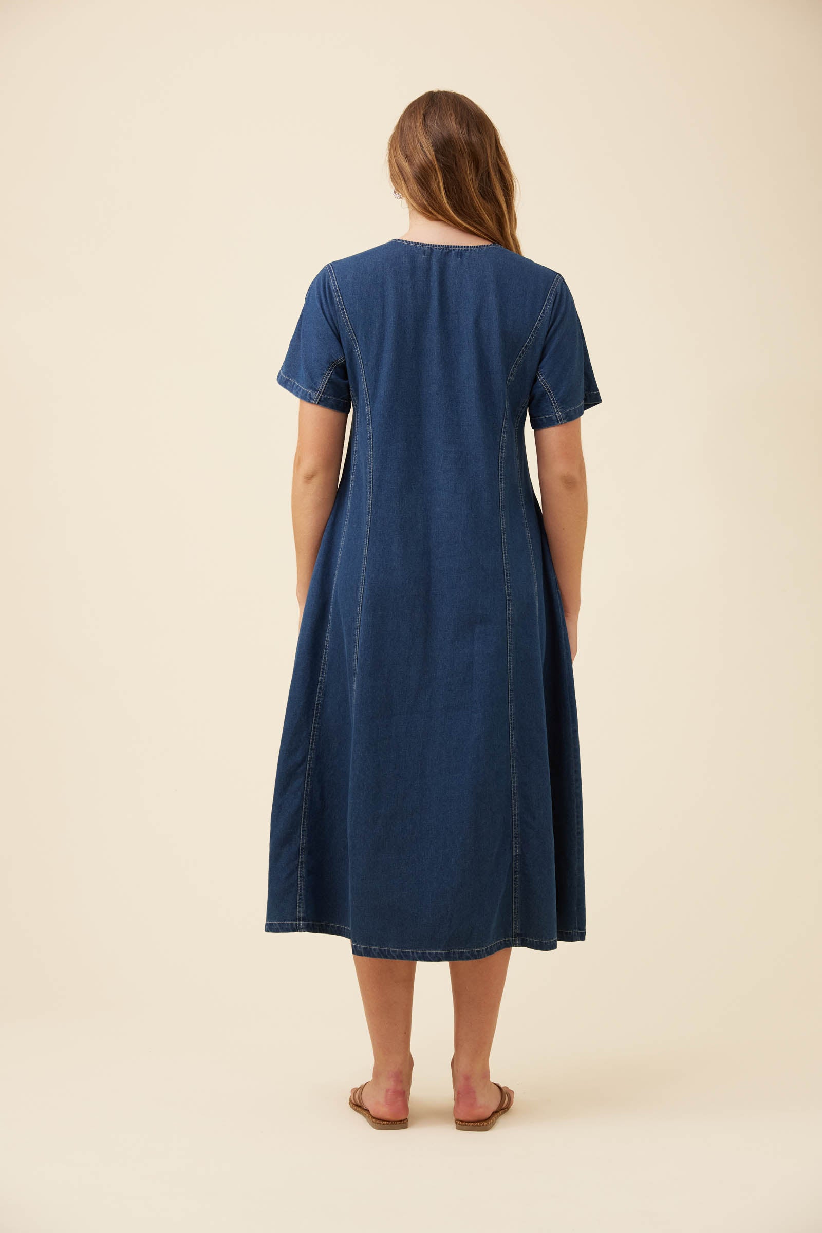 Preston Maxi Dress - Deep Blue