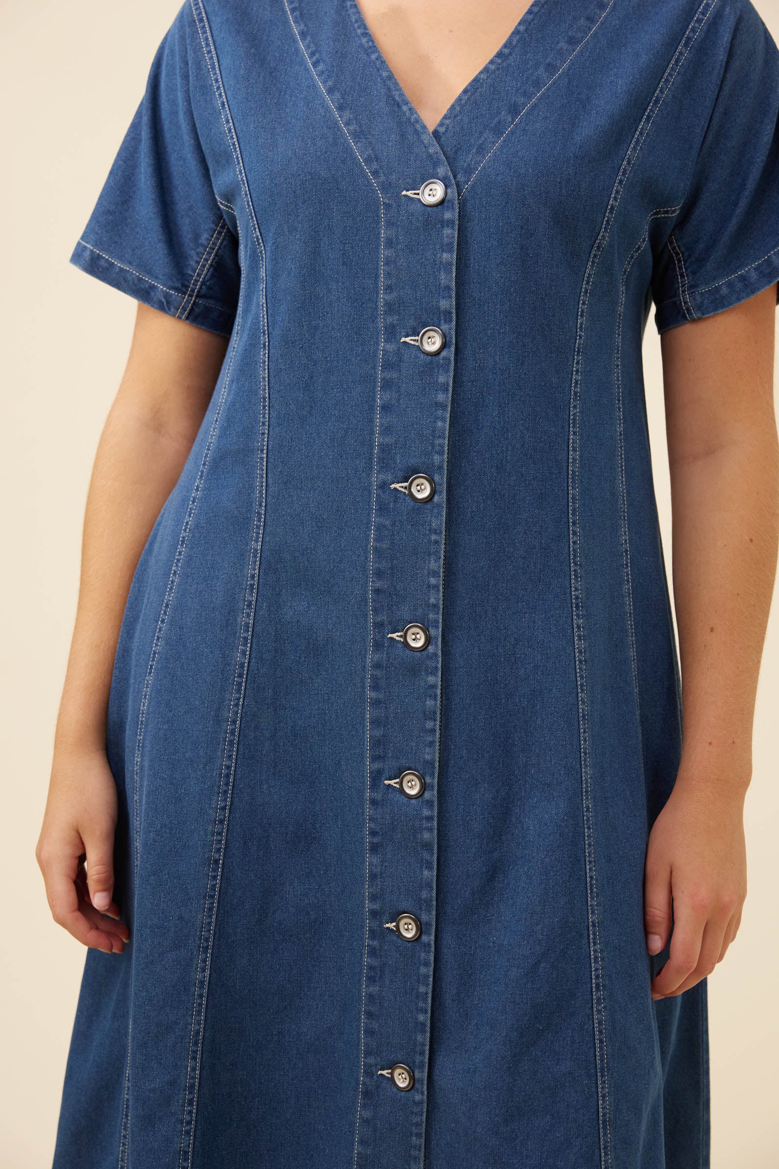 Preston Maxi Dress - Deep Blue