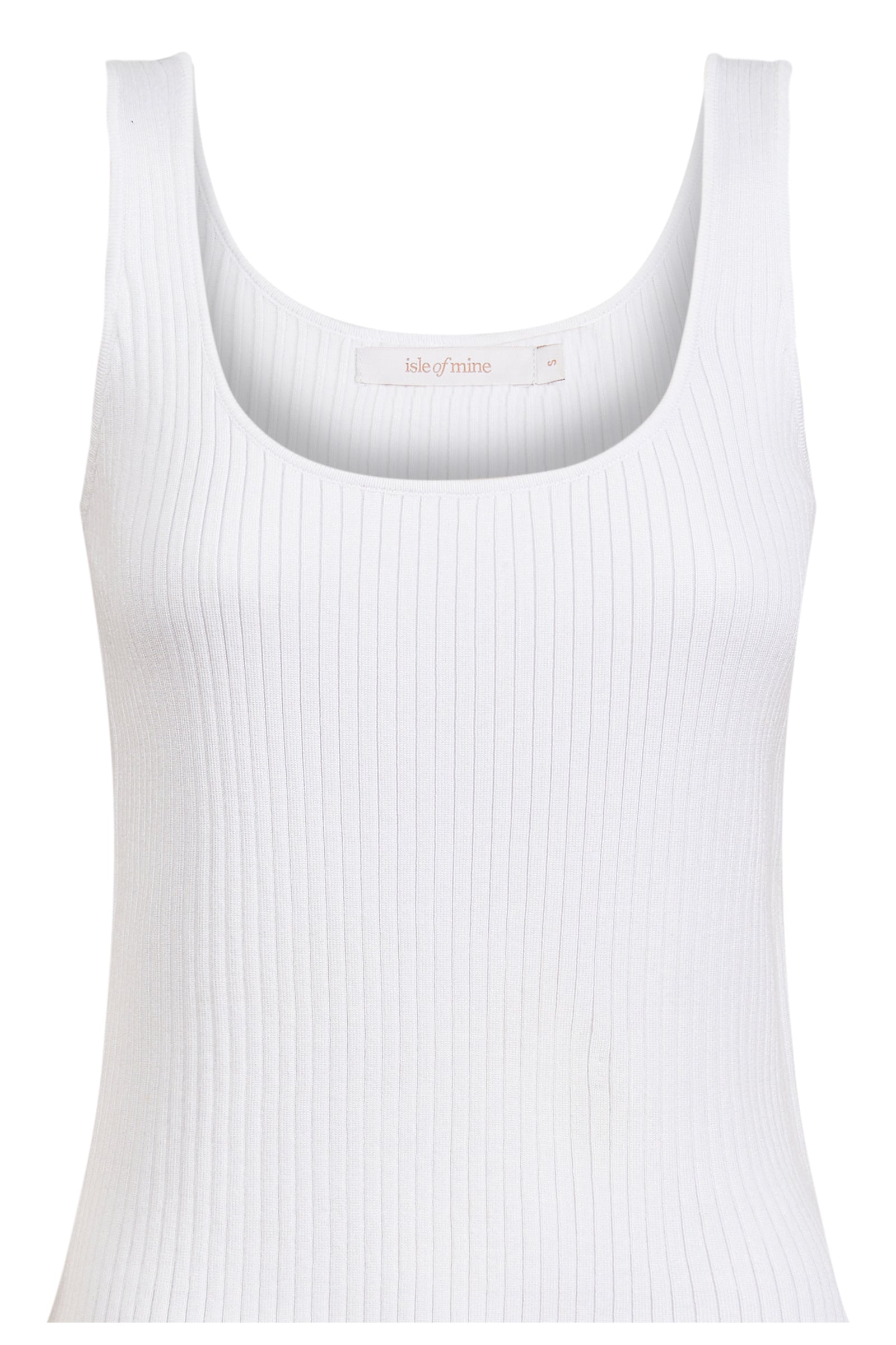 Adele Cotton Tank - White