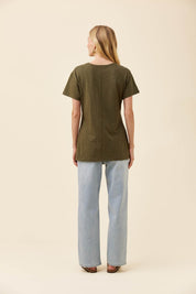 Eva Tshirt - Olive