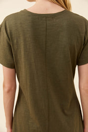 Eva Tshirt - Olive