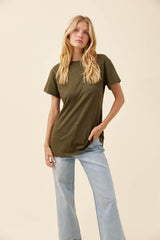 Eva Tshirt - Olive