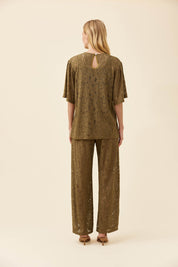 Ethel Lace Tshirt - Olive
