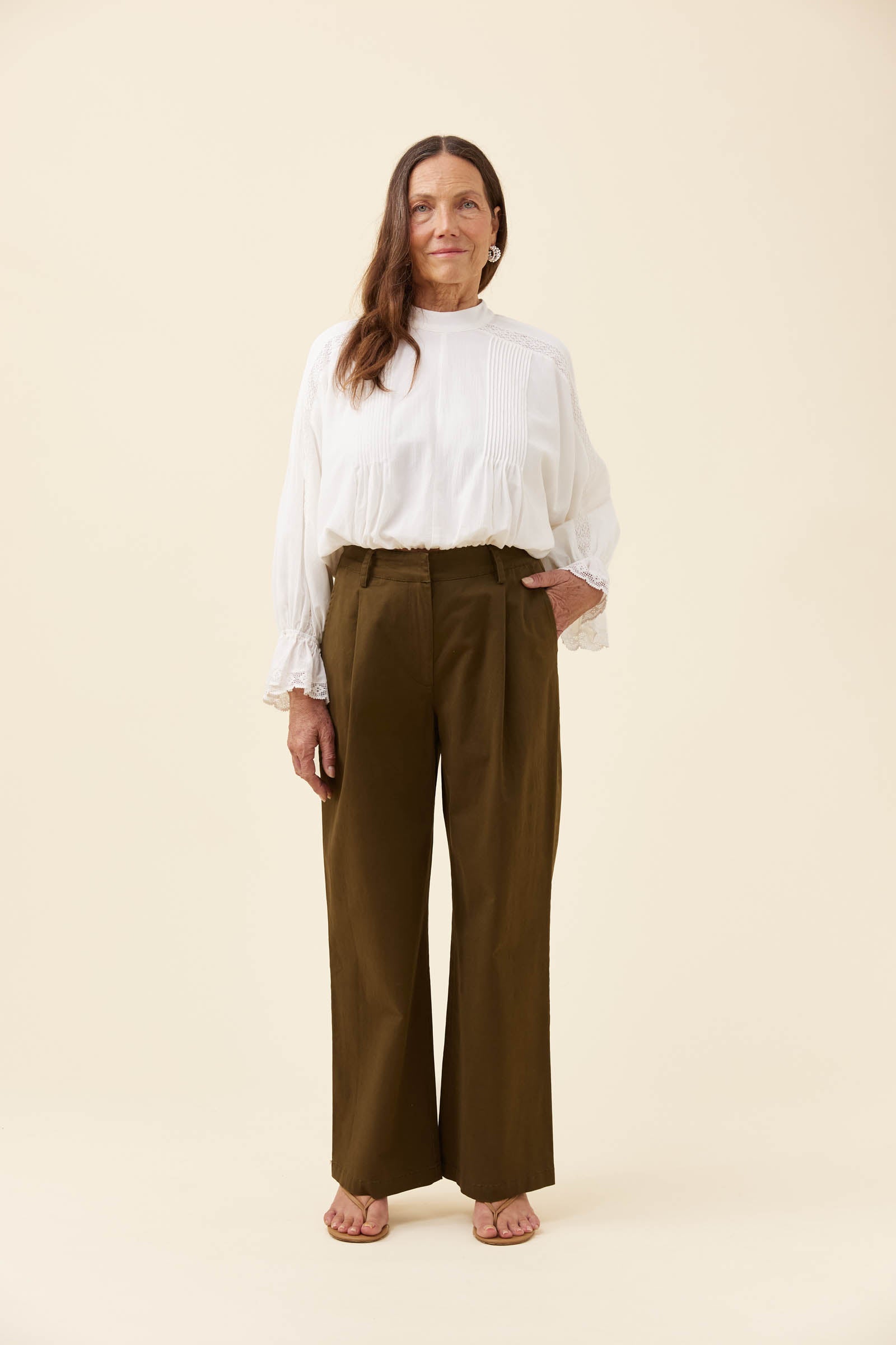 Leonora Pant - Olive
