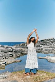 Ethel Lace Dress - White