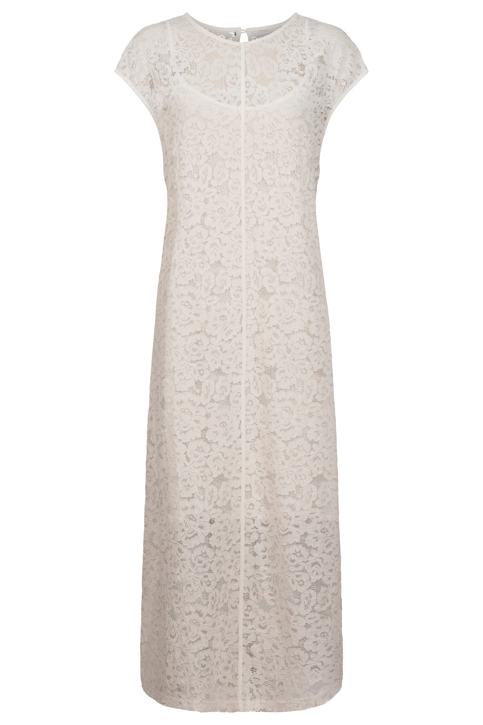 Ethel Lace Dress - White