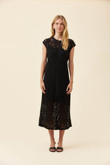 Ethel Lace Dress - Black